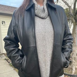 Authentic Vintage Kasper Leather Jacket 99’